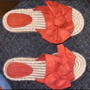 Forever 21 Bow Espadrilles/Sandals